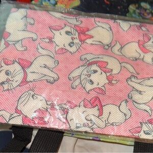 Aristocats Marie Pink Disney Cute Makeup Bag - New